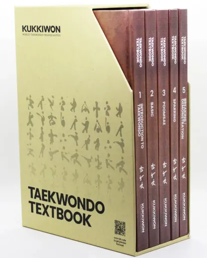 Kukkiwon Taekwondo Textbook 5-Volume Set