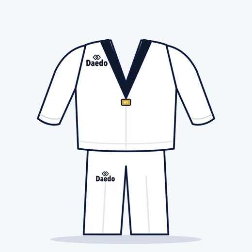 Daedo New Dobok Black